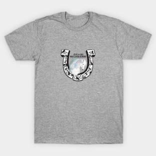 Horseshoe. Horse Lover T-Shirt